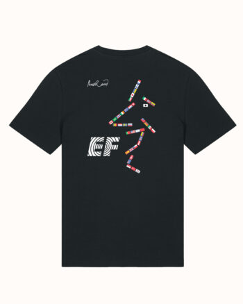 Flag Face Light Print